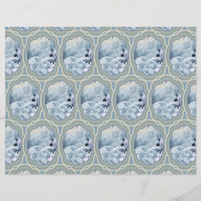 Dreamy Blue Medallions (Frente)