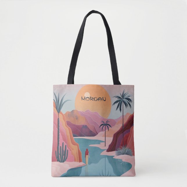 Dreamy Desert Oasis Tote Bag (Frente)