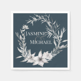 Dreamy Floral Guardanapo de papel personalizado