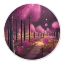 Dreamy Pink Nightscape