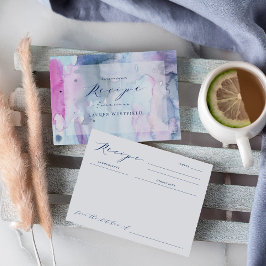 Dreamy Spring Bridal Shower Activity Recipe Card 