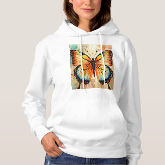 Dreamy Watercolor Butterfly T-Shirt Design