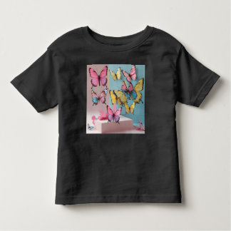 Dreamy Watercolor Butterfly T-Shirt para Toddler