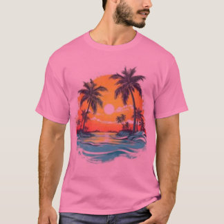 Dreamy Watercolor T-Shirt Design com Natura