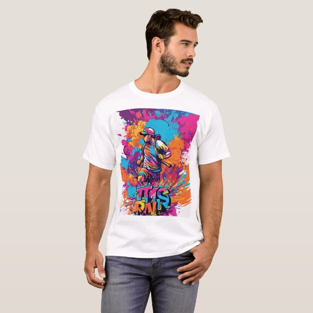 Dreamy Watercolor T-Shirts com Flair Artístico (Frente Completa)