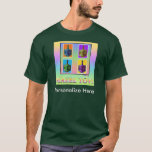 Dreidel Mazel Tov T-Shirt<br><div class="desc">Uma coleção de t-shirts engraçadas e humorísticas criou porque eu tenho uma perspectiva ligeiramente distorcida da vida.</div>