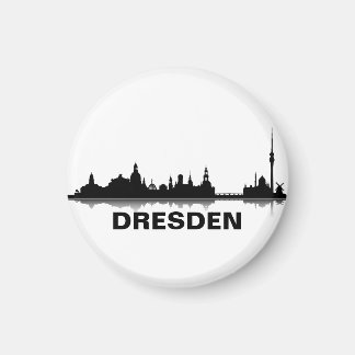 Dresden Skyline frigorífico íman