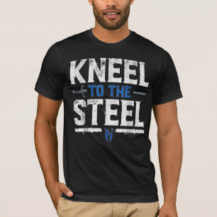 Drew McIntyre Kneel para o T-Shirt de Aço