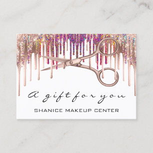 Drips De Tesoura De Hairdresser De Certificado De 