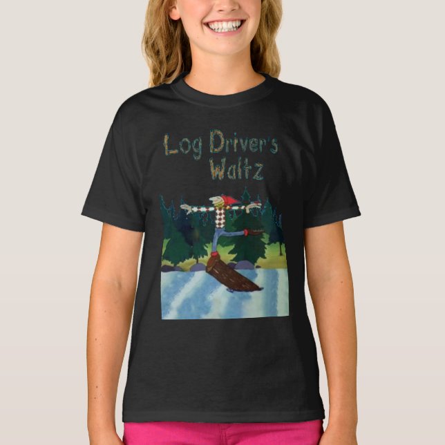 Driver de log &x27;s Waltz Classic T-Shirt (Frente)