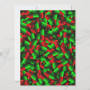 drogas verdes vermelhas dos comprimidos