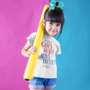 Drool dos meninos da regra das meninas! T-shirt