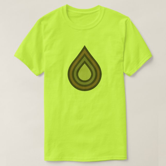 Drop Layered Artwork Men's T-Shirt (Frente do Design)