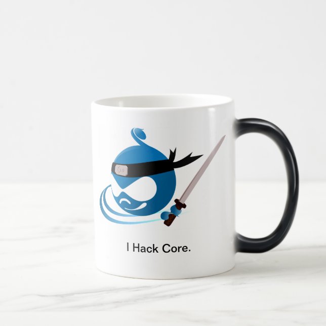 Drupal eu corto a caneca de café do núcleo (Direita)