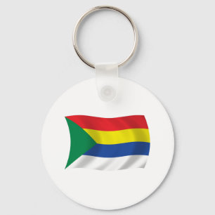 Druze Flag Chaveiro