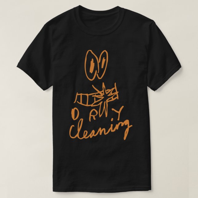 Dry Cleaning Band Merch Classic T-Shirt (Frente do Design)