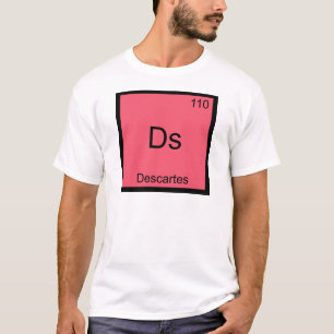 Ds - Camiseta Símbolo do Elemento Químico Divertid