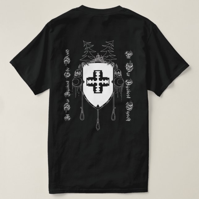 dsbm t-shirt Tcotdm black version (Verso do Design)
