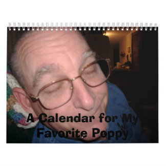DSCF0001, um calendário para minha papoila