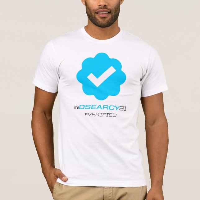 @DSearcy21 - Verificado: T-shirt (Frente)