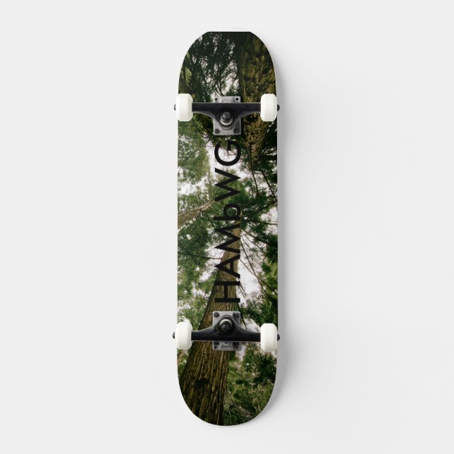Dsgn HAMbWG - skate Maple de Duro - Floresta (Frente)