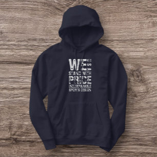 DSI, nós defendemos Orgulho EUA Pullover Hoodie
