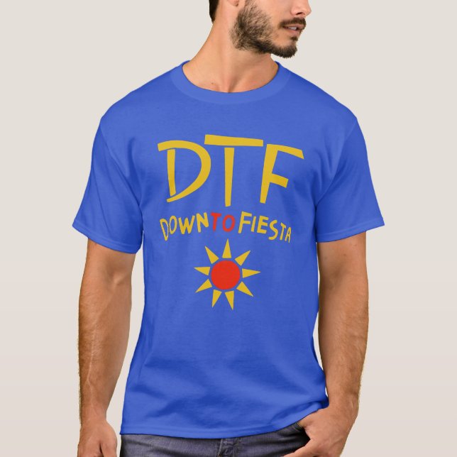 DTF para baixo ao t-shirt de Brooklyn 99 da festa (Frente)