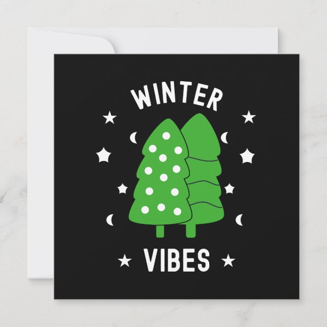 Duas Árvores Víblias de inverno (Frente)
