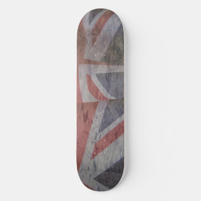 duas bandeiras britânicas: galpão de skate 8-1/2" (Frente)