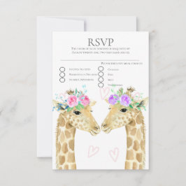 Duas Brides Giraffe Gay Lésbica RSVP