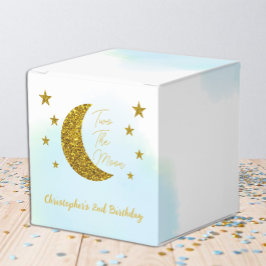 Duas Caixas De Favor Do segundo aniversário Da Lua