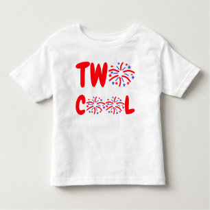 Duas camiseta Toddler, segundo aniversário Legal