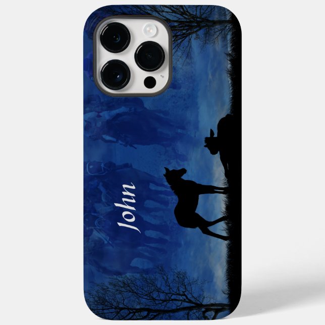 Duas Capas de telefone de Células de Cavalo de Cor (Verso)