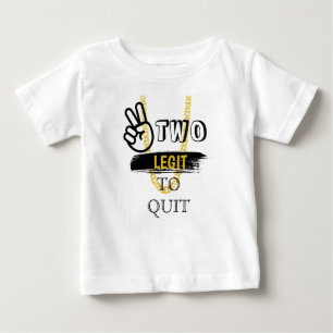 DUAS COISAS PARA SAIR DA camiseta segundo anivers