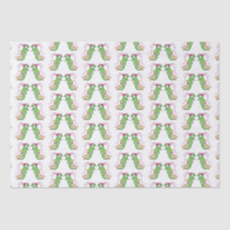 Duas ervilhas em um lenço de papel do vagem