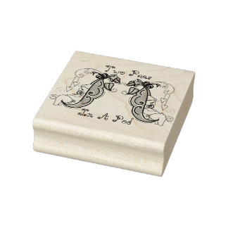 Duas Ervilhas Num Carimbo De Pod