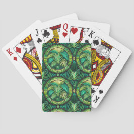 Duas imagens de cartas de baralho com desenhos de 