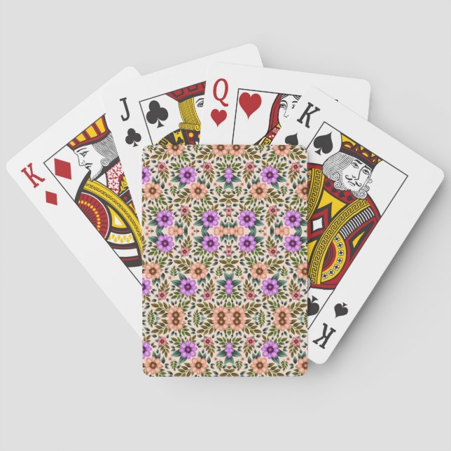 Duas imagens de cartas de baralho decorativas (Verso)