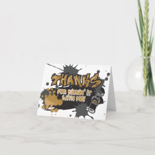 Duas Legendas para Sair Obrigado Cartões