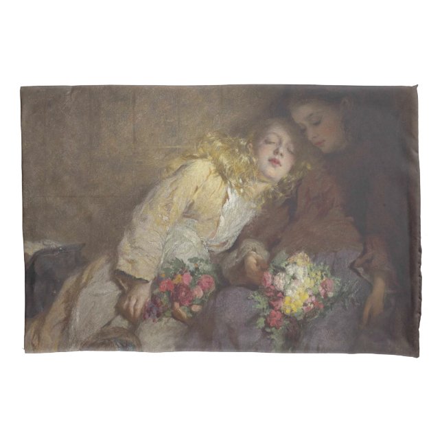 Duas Meninas Jovens Retornando Para Casa (Frente-Esquerda)