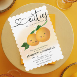 Duas Pequenas Cuecas Estão A Caminho Do Convite Ci