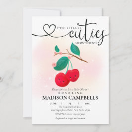 Duas Pequenas Festas Estão A Caminho Do Convite À 