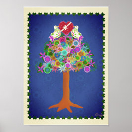 Duas unidades de tartaruga poster 10x14