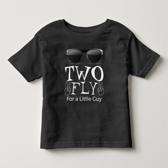 Duas voas para uma pequena Cara de camiseta (Frente)