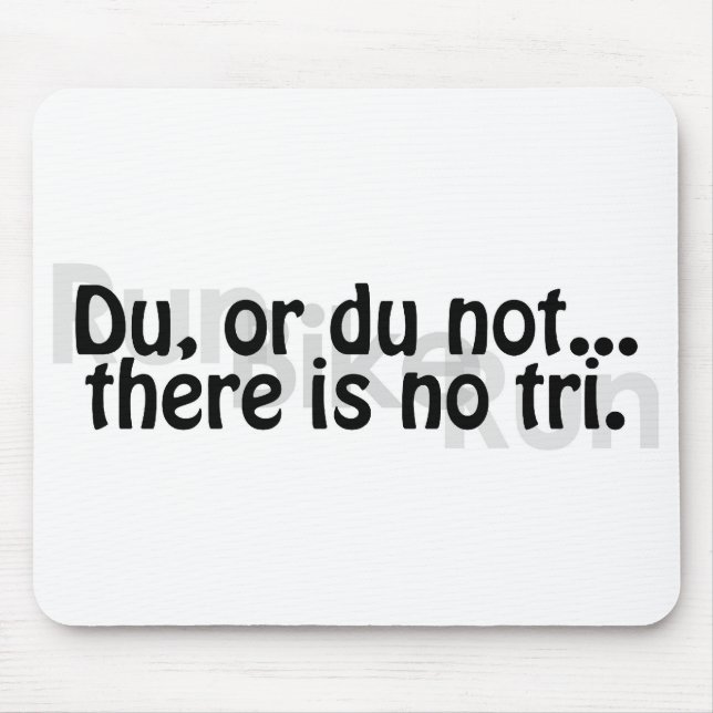 Duathlon Mousepad (Frente)