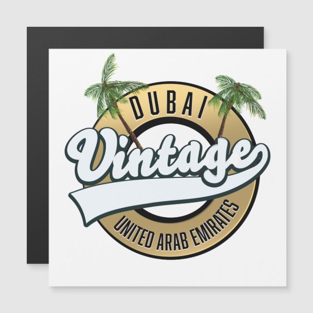 Dubai Vintage Emirados Árabes Unidos  (Frente/Verso)