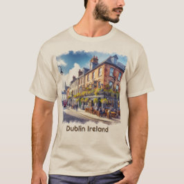 Dublin Ireland Irish Pub Menswear T-Shirt