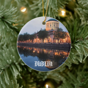 Dublin Irlanda Enfeites de natal
