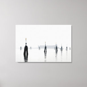 DUCK NO LAGOON - Impressão de tela estendida