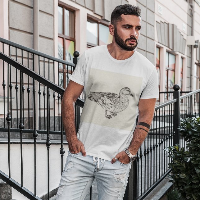 Duck Sketch T-Shirt (Criador carregado)